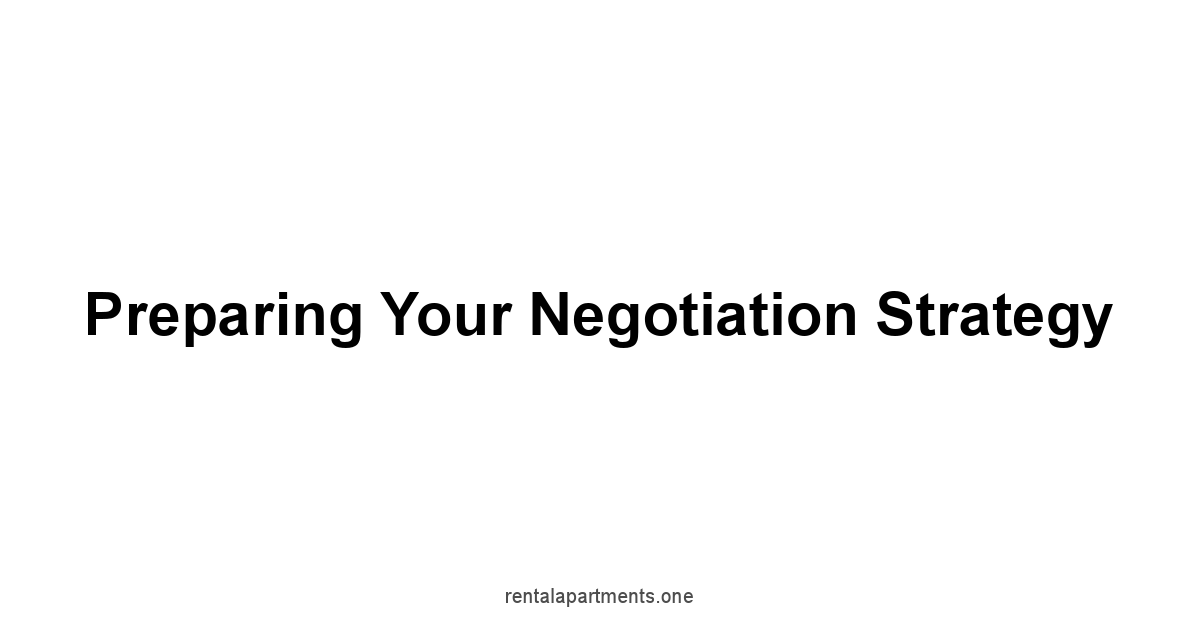 Preparing Your Negotiation Strategy