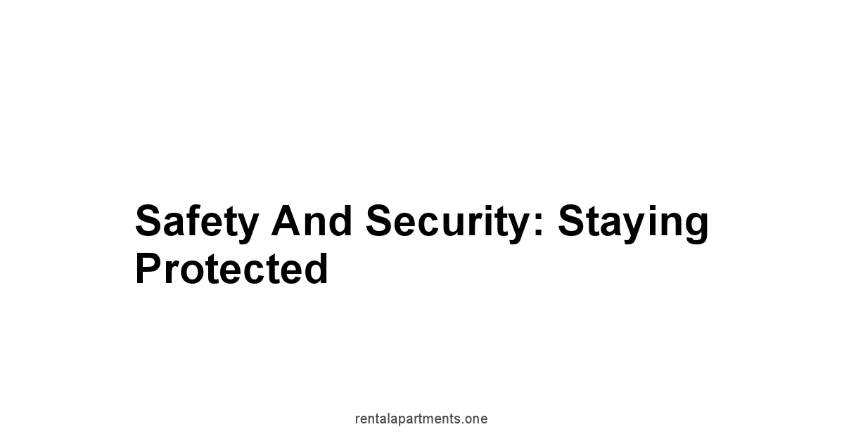 Safety and Security: Staying Protected